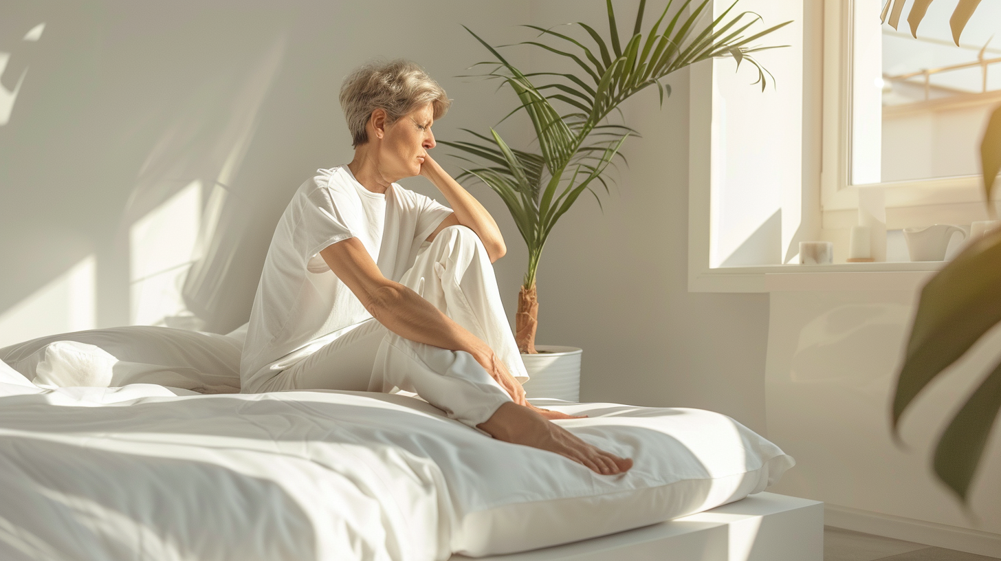 Lifestyle image representing neuropathy symptoms in the feet